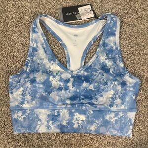 Cloudy Blue Sports Bra